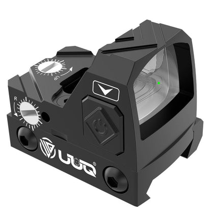 UUQ Mini Reflex Green Dot Sight Shake Awake Optic Sight for Rifles, Pistols and Shotguns 2MOA,12 Brightness Adjustment Red Dot Scope,Suitable for RMR/SRO and 20mm Picatinny Rail
