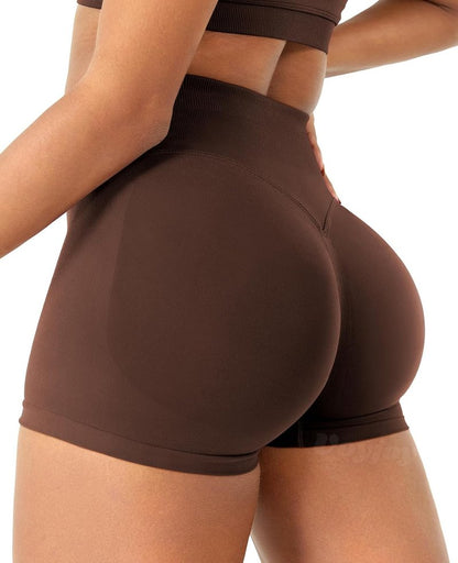 VOYJOY Women’s Workout Shorts - Scrunch Butt Lifting Seamless Biker Shorts | 2.5” to 6” Sizes