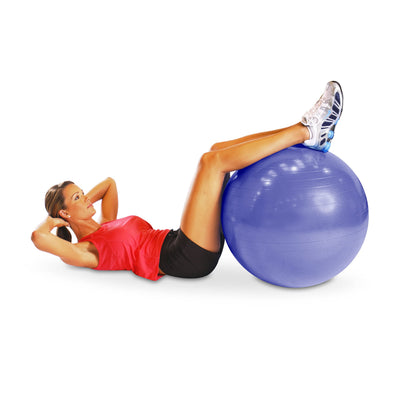 CAP Fitness Stability Exercise Ball, 65cm, Purple