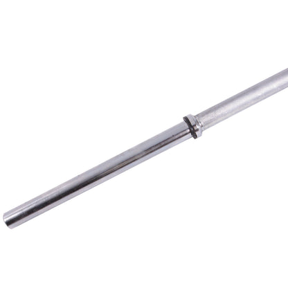 CAP Barbell 60" Solid Standard Bar, 1-Inch Diameter, Chrome