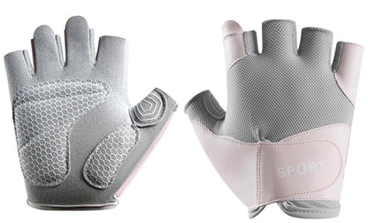 Mealah Workout Exercise Gloves for Women - Breathable Lightweight Fingerless Gym Gloves for Weightlifting Cycling Training