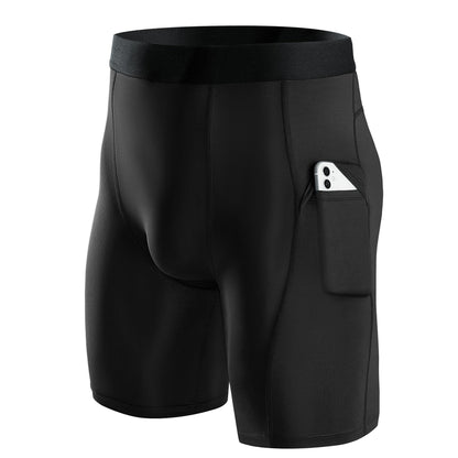 Niksa Compression Shorts Men, Compression Underwear for Men Athletic Shorts, Running Workout Fitness Shorts