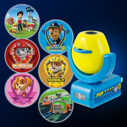 Projectables Paw Patrol LED Night Light Projector, Plug-In, Dusk-to-Dawn Sensor, Rubble, Chase, Skye, Marshall, Alex Porter, For Baby, Kids, Bedroom, Playroom, Nursery, Bathroom, 30605