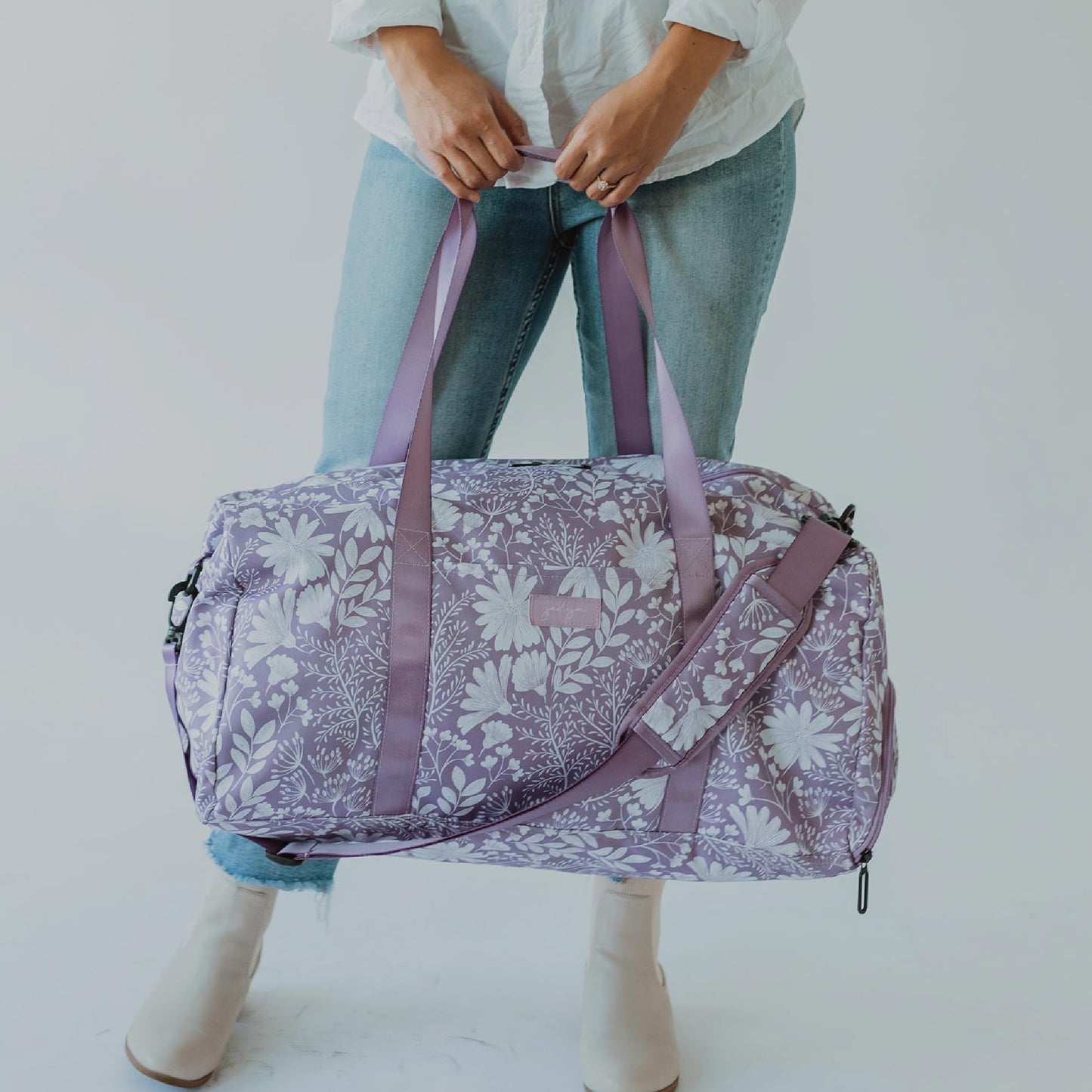 Jadyn 22" Women's Large Duffel/Weekender Bag with Shoe Pocket, Travel Bag