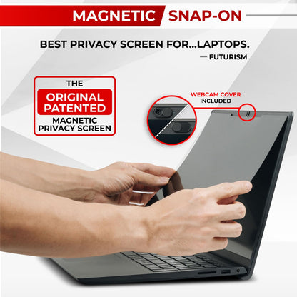 SightPro Magnetic Laptop Privacy Screen 14 Inch 16:10 - Patented Removable Laptop Privacy Filter Shield and Protector