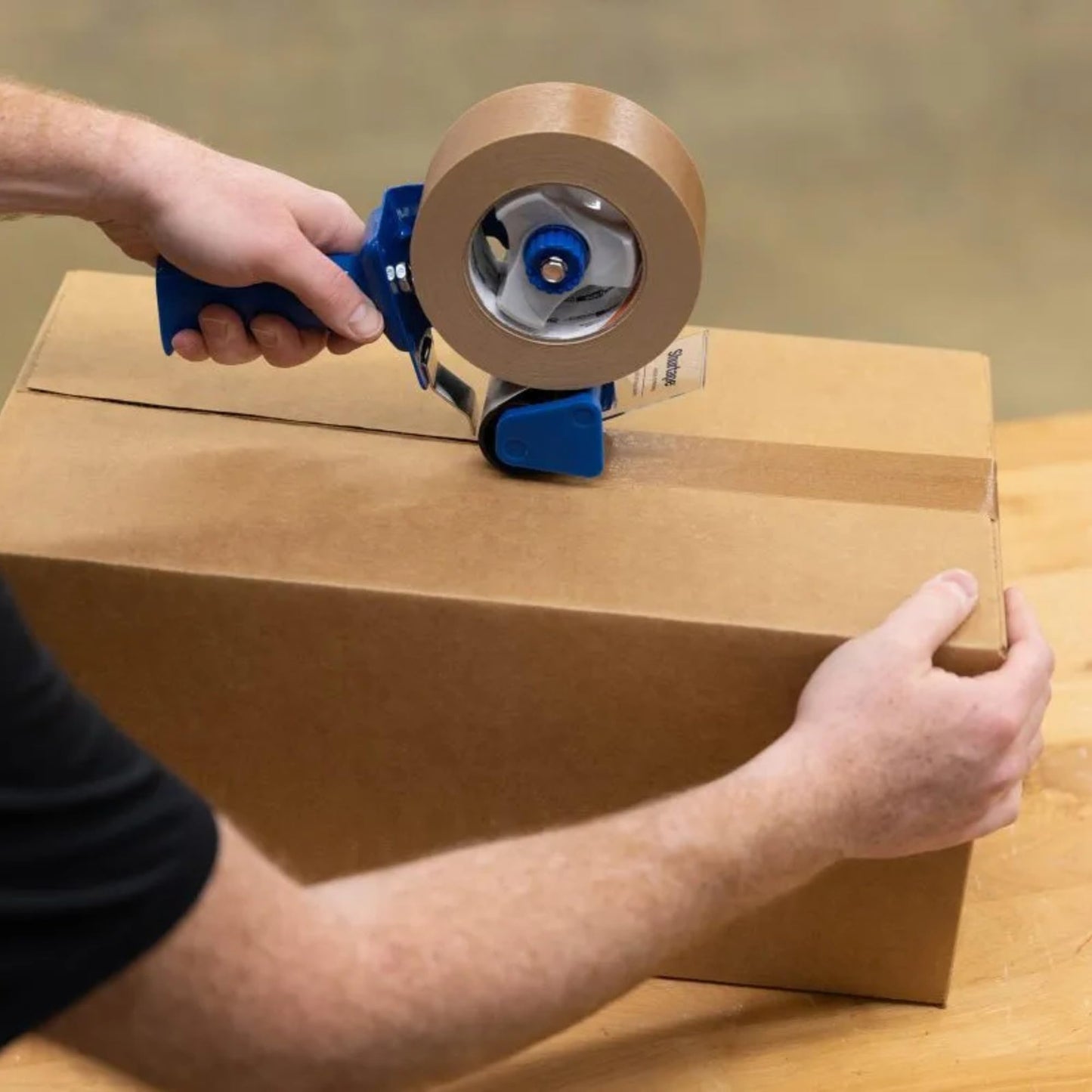 Shurtape FP-96 General Purpose Kraft Packaging Tape: 3 in. x 60 yds. (Kraft)