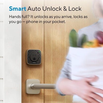 ULTRALOQ Bolt NFC WiFi Smart Lock, Keyless Entry Deadbolt with iPhone/Android Tap, App Remote Control, Keypad, Works with Apple Home, Siri, Alexa, BHMA Certified, Easy Install, 10 Mo. Battery