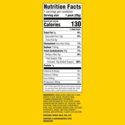 NILLA Wafers Mini Cookies, Vanilla Wafers, 10 Snack Packs