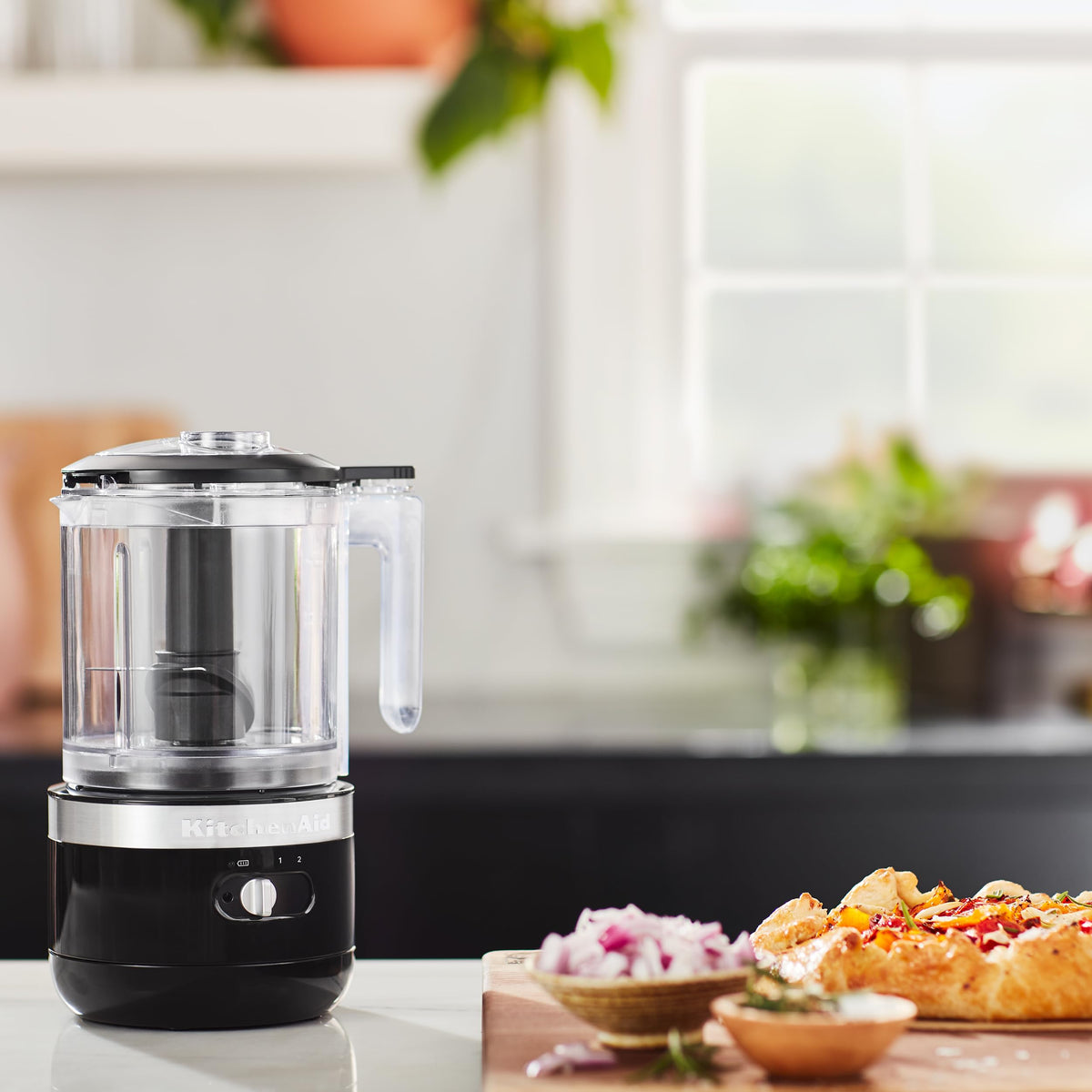 KitchenAid 5 Cup Food Chopper KFC0516ER, Empire Red