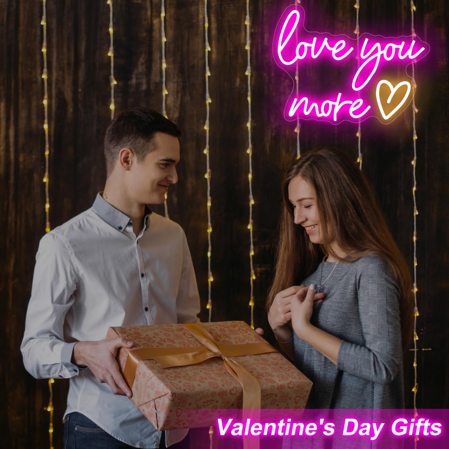 Love you more Neon Sign Wedding Neon Sign Engagement Party Wall Decor LED Wall Art Bedroom Home Decor Lovers Couples Gift Wedding Sign Art, Bedroom Valentine's Day Gift