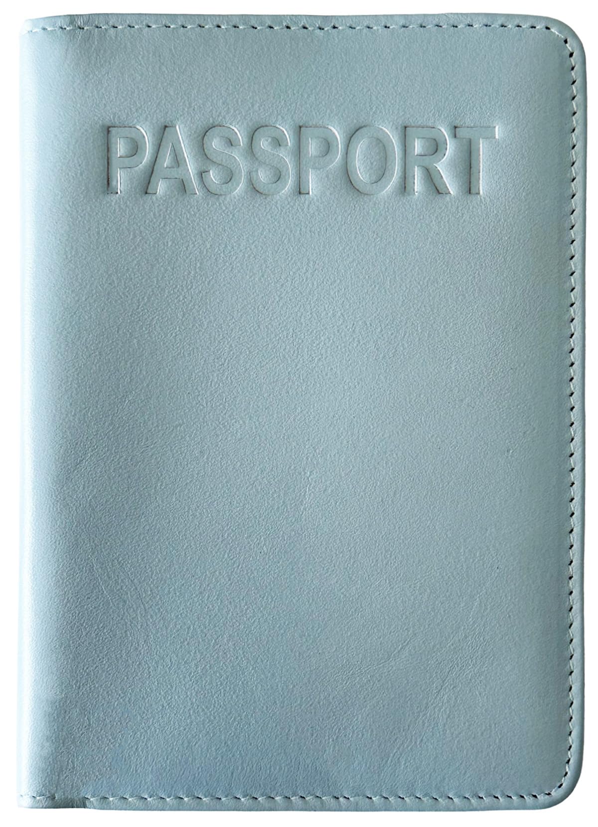 Chambray Basic Genuine Leather RFID Passport Cover