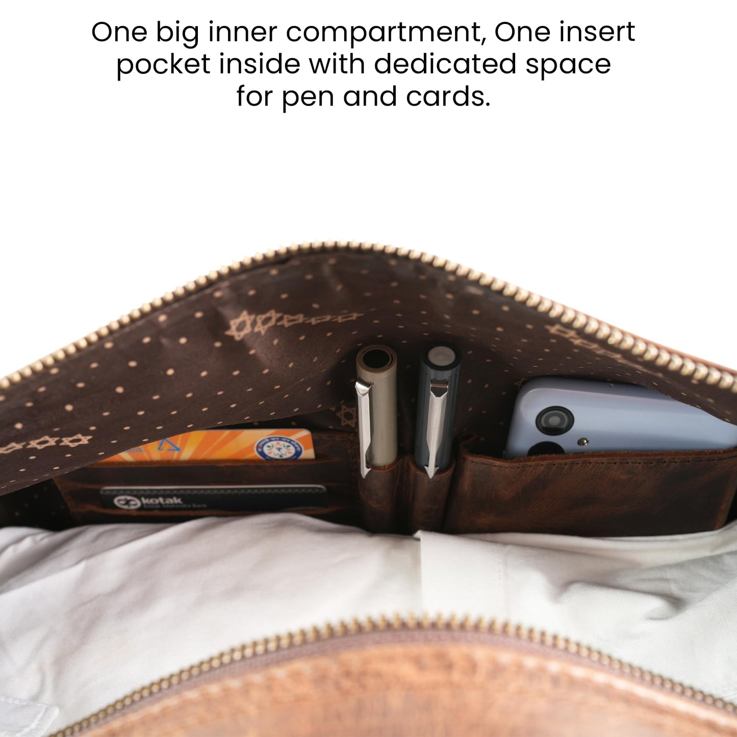 Handmade World Leather Duffle Bag for Men – Full Grain Buffalo Leather Weekender Travel Bag, Large Carry On Overnight Gym Bag, Handmade Rustic Brown Leather Luggage 24 Inch (Crunch Leather)
