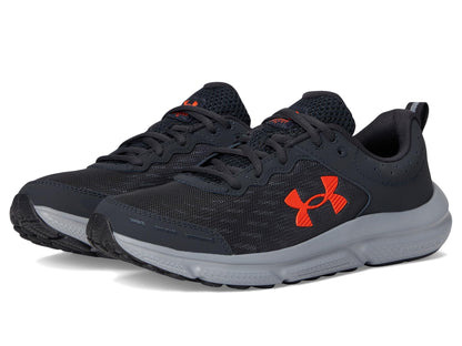 Under Armour Men's Charged Assert 10, (016) Anthracite/Anthracite/Ares Red, 2.5, US