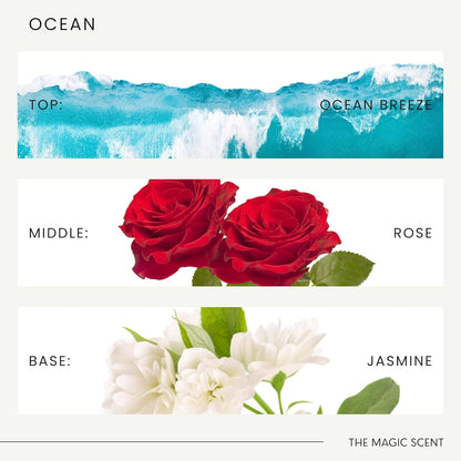 The Magic Scent Mandarin Blossom Diffuser Oil - Cold-Air & Ultrasonic Scented Oils for Diffuser Inspired by St. Regis Hotel, Maldives - Essentiala Oils for Diffusers Aromatherapy 10 ml