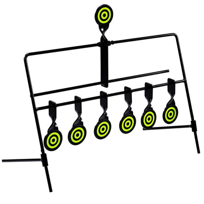 KNINE OUTDOORS 6 Targets Air Gun Pellet BB Gun Resetting Target, Rated for .22 .177 Caliber