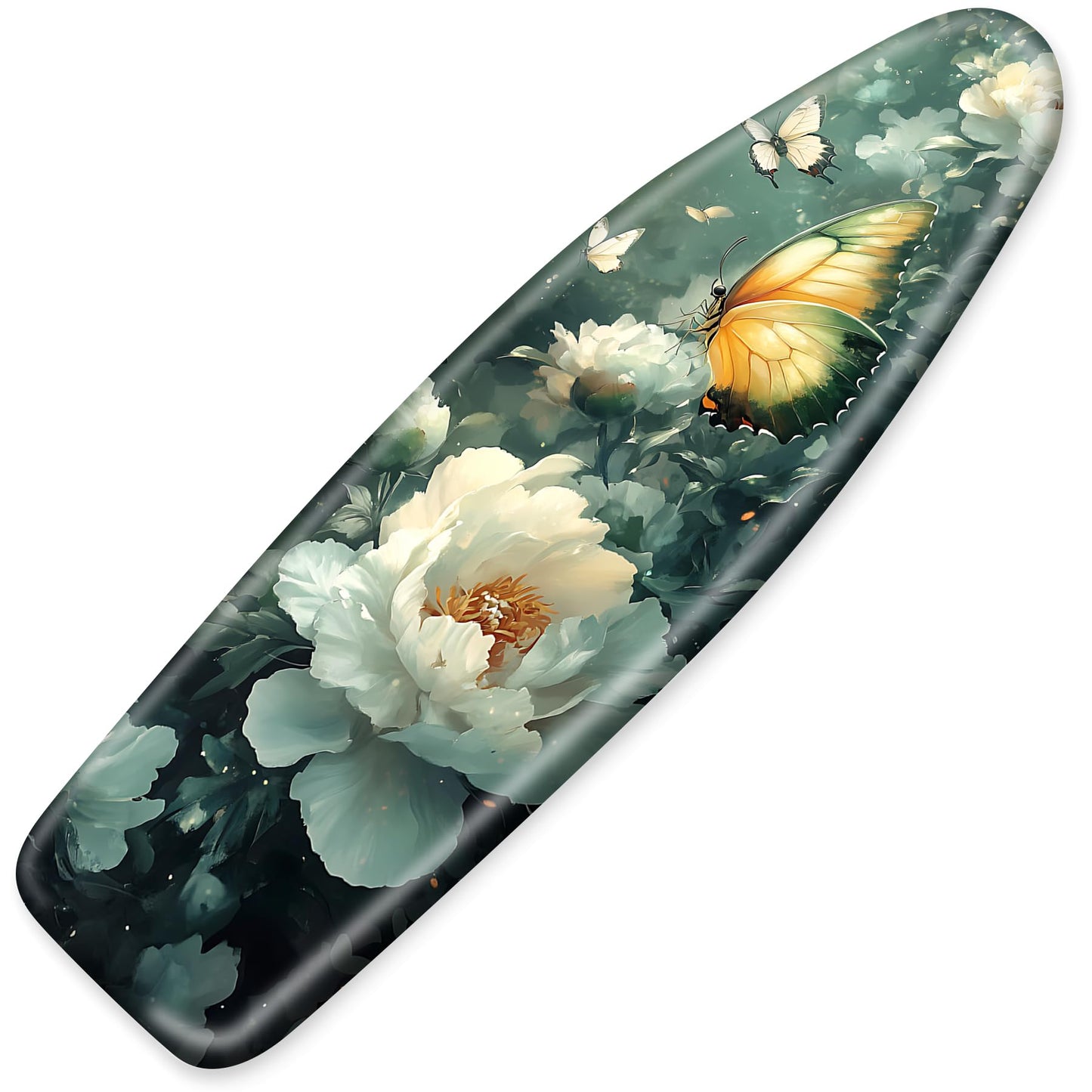 Ironing Board Cover for Crafting, Flat Decoration with Elastic Edge Standard Size, Perfect for Home Laundry Room, Ideal Gift for Craft Enthusiasts (Butterfly, 18" x 49")