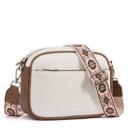 CLUCI Crossbody Bags for Women Trendy, Vegan Leather Shoulder Handbags，Purses for Women with Adjustable Wide Strap