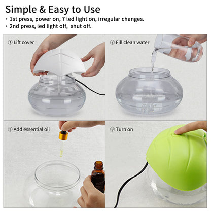 air Washer Aroma Diffuser, Essential Oils Aroma Fresher for Home, Office, Bedroom, Warehouse, Gift(White)