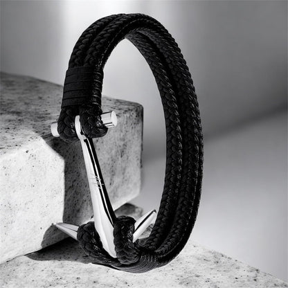 A&V Braided Leather Seagate Seagreen 7.67 inch