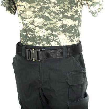 fusion tactical Military Police Riggers Belt Black Large 38-43"/1.75" Wide