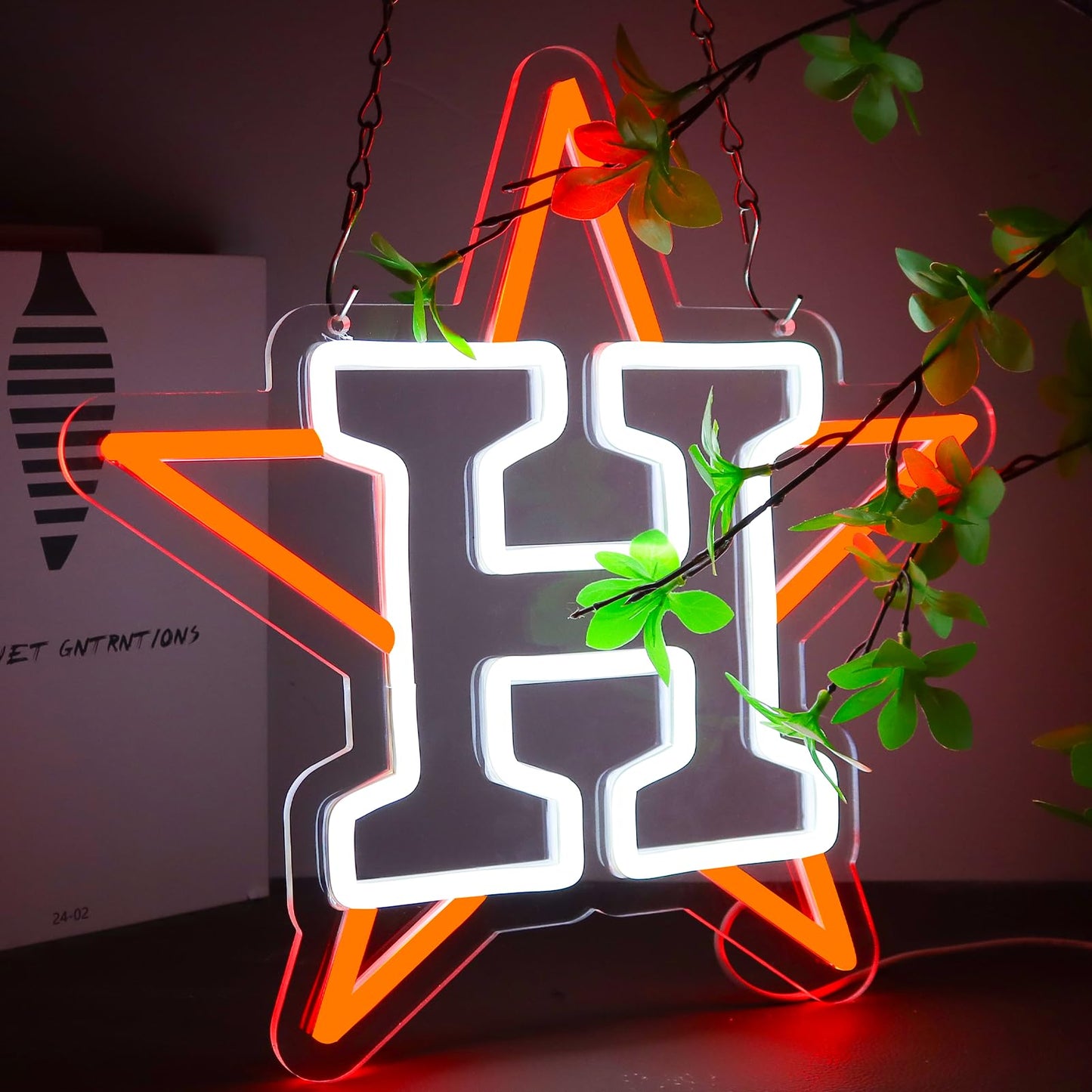 Baseball Neon Signs for Garage or Man Cave Decor, Men's Gifts with Baseball Team Logo, Baseball Neon for Parties, Bars, Dorms, Office Wall Art and Game Room Decoration12.2 * 12.7 Inch