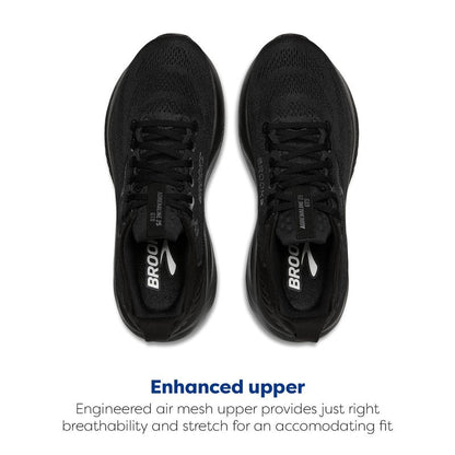 Brooks Women’s Adrenaline GTS 25 Supportive Running & Walking Shoe - Black/Black/Ebony - 6.5 X-Wide