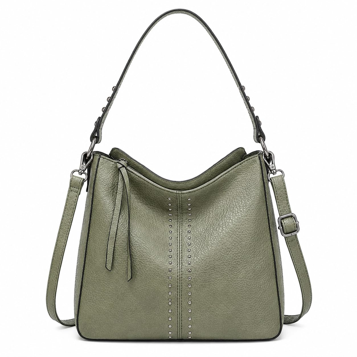 Montana West Hobo Bag for Women Designer Ladies Bucket Totes Purse Handbags Chic Shoulder Bag,MWC-HB-128-GN