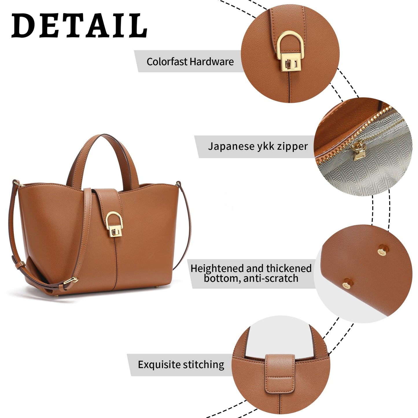 Top Handle Bag Designer Leather Crossbody Bag Handbag Purses,Tote Bag for Women Top-Handle Handbag with Adjustable StrapStrap