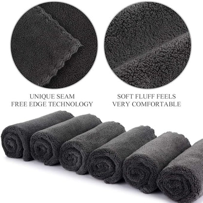 SUNLAND Microfiber Face Cloth Reusable Makeup Remover Facial Cleansing Towel