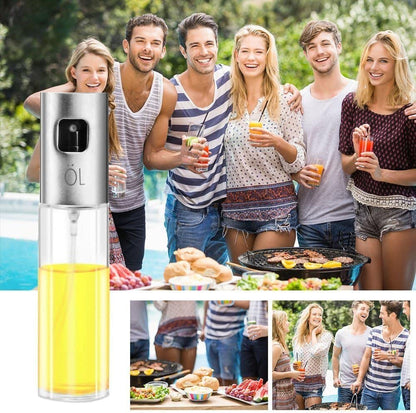Oil Sprayer for Cooking, 100ml Olive Oil Sprayer Mister, Oil Spray Bottle for Kitchen, Portable Kitchen Gadget for Air Fryer, Baking, Salad, Grilling, Roasting,Olive Oil Dispenser