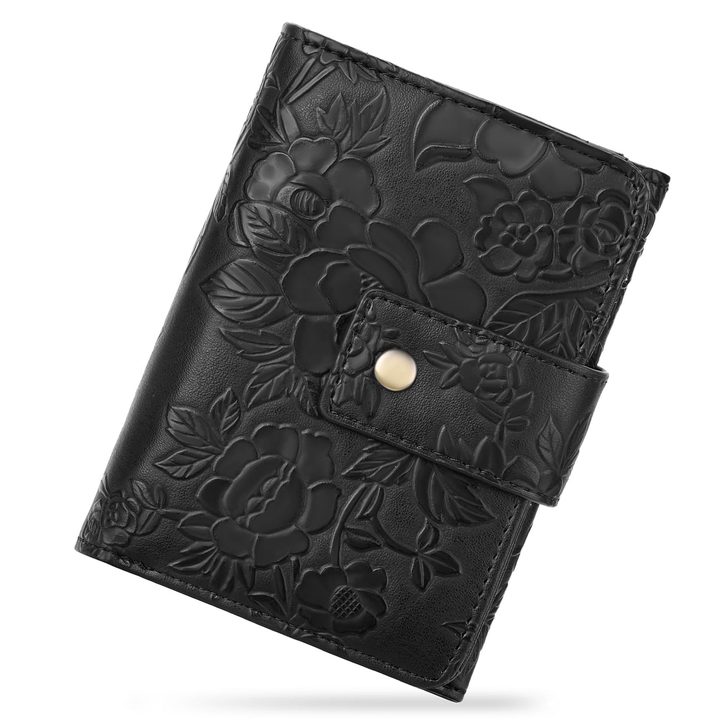 SENDEFN Wallets for Women Trifold Ladies Wallet Credit Card Holder Coin Pocket with ID Window