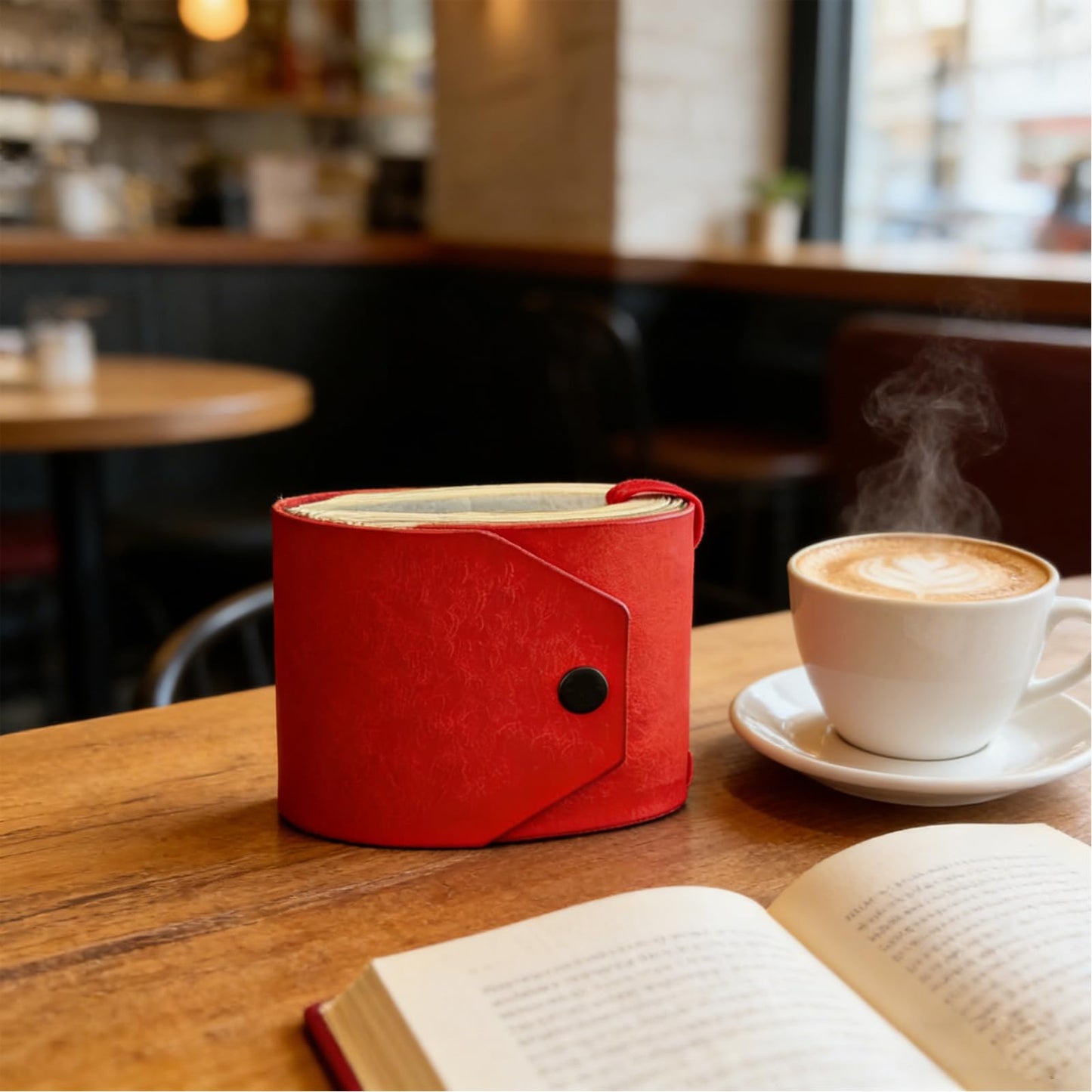 Manmadevice Cash Wrap Wallet with Clasp,Fast Cash Access Money Holder, Leather Money Wallet Organizer, With Brass Magnetic Clasp