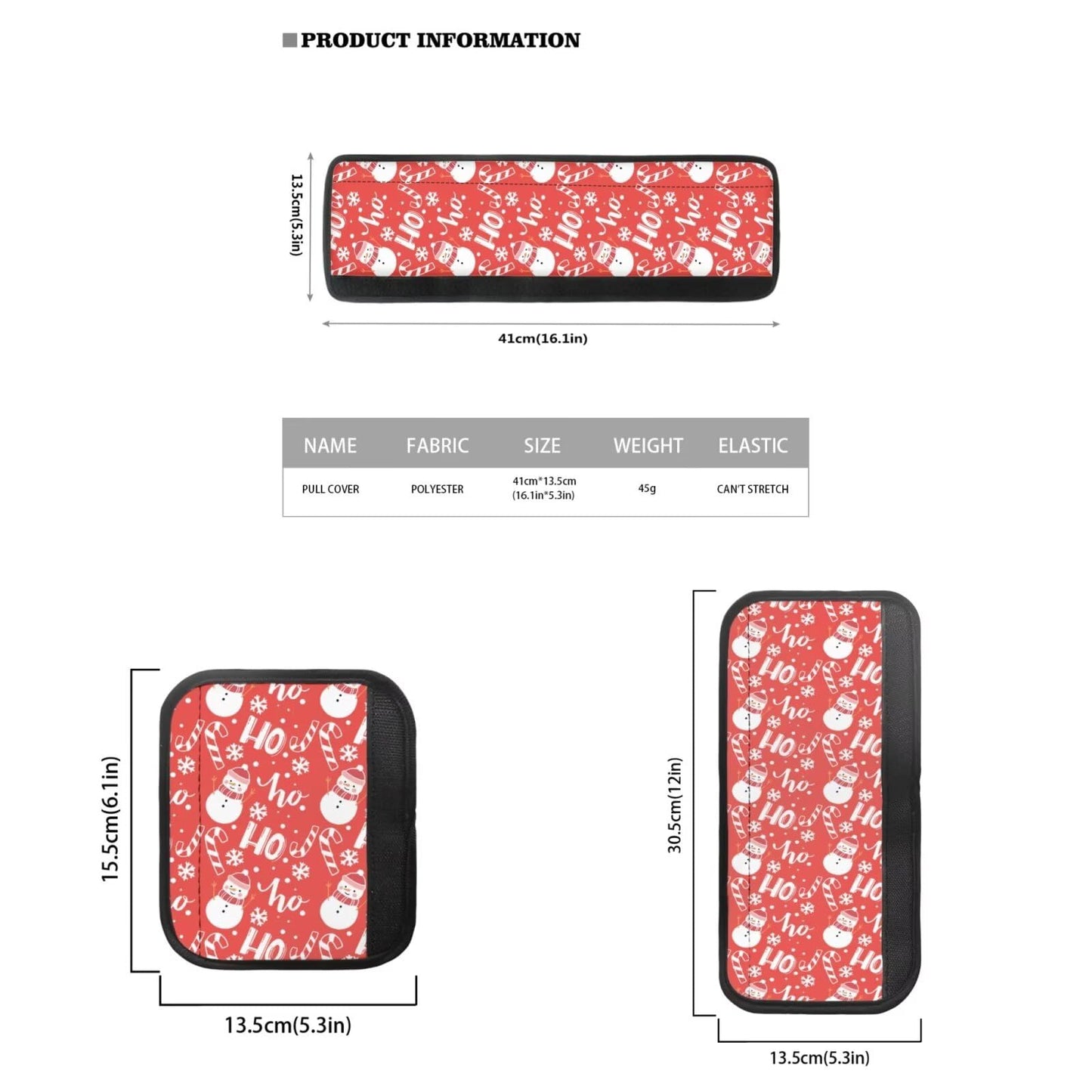 Yatixapu Refrigerator Handle Covers, Christmas Snowman Candy Cane 6PCS Kitchen Appliance Handle Covers, Keep Your Fridge Microwave Oven Stove Dishwasher Clean, Keep Off Fingerprints Food Stains