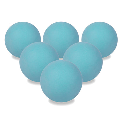 Velocity Soft Foam Practice Lacrosse Balls for Youth, Lacrosse Soft Training Balls for College and High School Beginners, Indoor Soft Lacrosse Balls Official Size - Carolina Blue, 6
