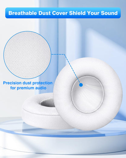 Link Dream Replacement Beats Solo 3 Earpad Beats Solo 2 Replacement Ear Pads Memory Foam Cushions Cover for Beats Solo 2 & Solo 3 Wireless Headphone