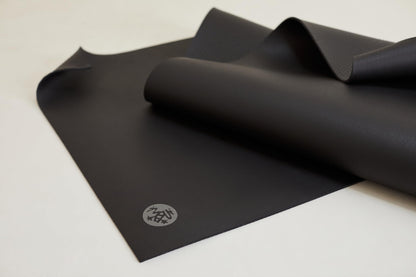 Manduka GRP Adapt Hot Yoga Mat - For Women and Men, Durable, Non Slip Grip, Sweat Resistant, 5mm Thick, 71 Inch, Jet Black