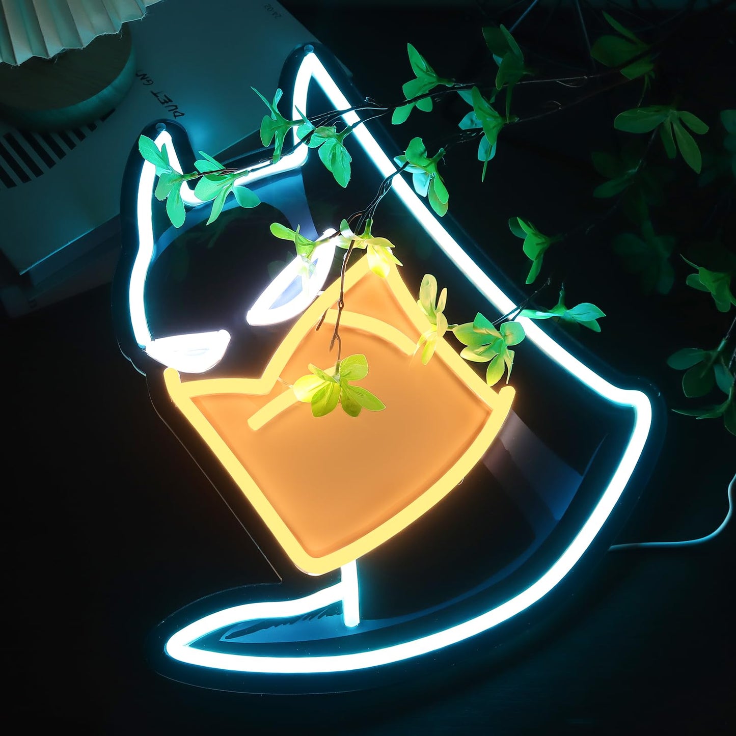 OIZEGO Bat Neon Signs for Wall Decor Neon Lights for Bedroom Led Business Signs Suitable for Man Cave Bar Pub Restaurant Christmas Gift Art