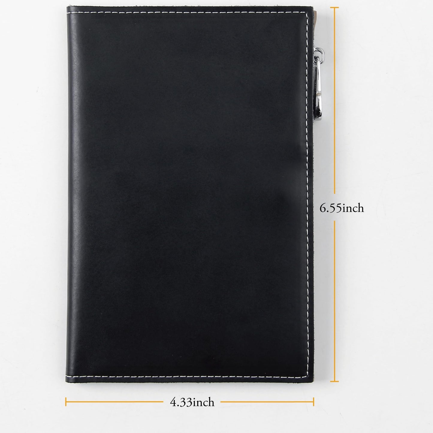 EutDett Leather Passport Wallet for Men and Women, Passport Holder Slim Bifold Travel Wallet with Zippered Coins Pocket and SIM Slots Passport Cover Case (Black)