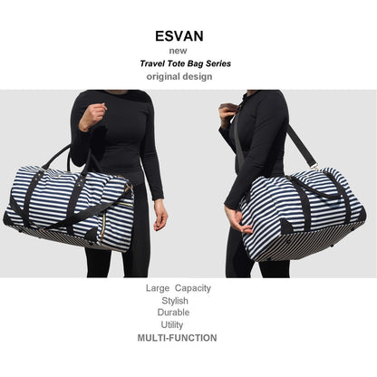 Travel Duffle Bag, Weekender Bag for Women with Shoe Compartment, Carry on Overnight Bag Gym Duffel Bag, Mommy Hospital Bags