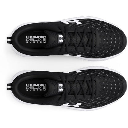 Under Armour Men's Charged Assert 10, (001) Black/Black/White, 16, US