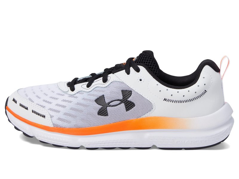 Under Armour Men's Charged Assert 10, (101) White/White/Black, 12, US