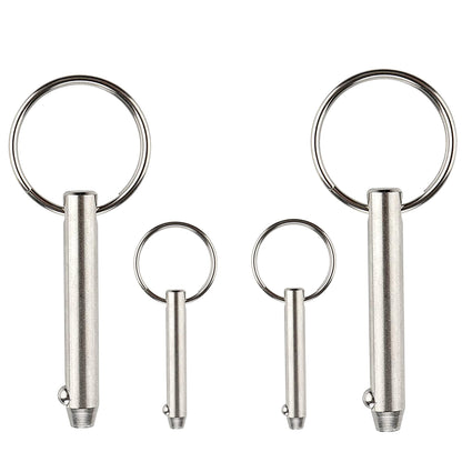 (4PCS 1/4" Quick Release Pin Set Replacement Total Gym Hitch Pins XLS XL Fit 2000 3000 Electra Pin
