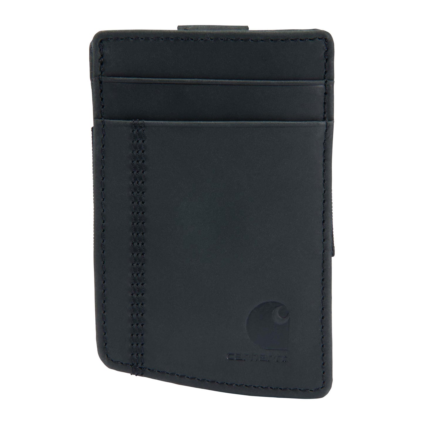 Carhartt Men’s Full Grain Saddle Leather Wallets, RFID Blocking Bifold, Trifold, and Front Pocket Options, Gifts for Men