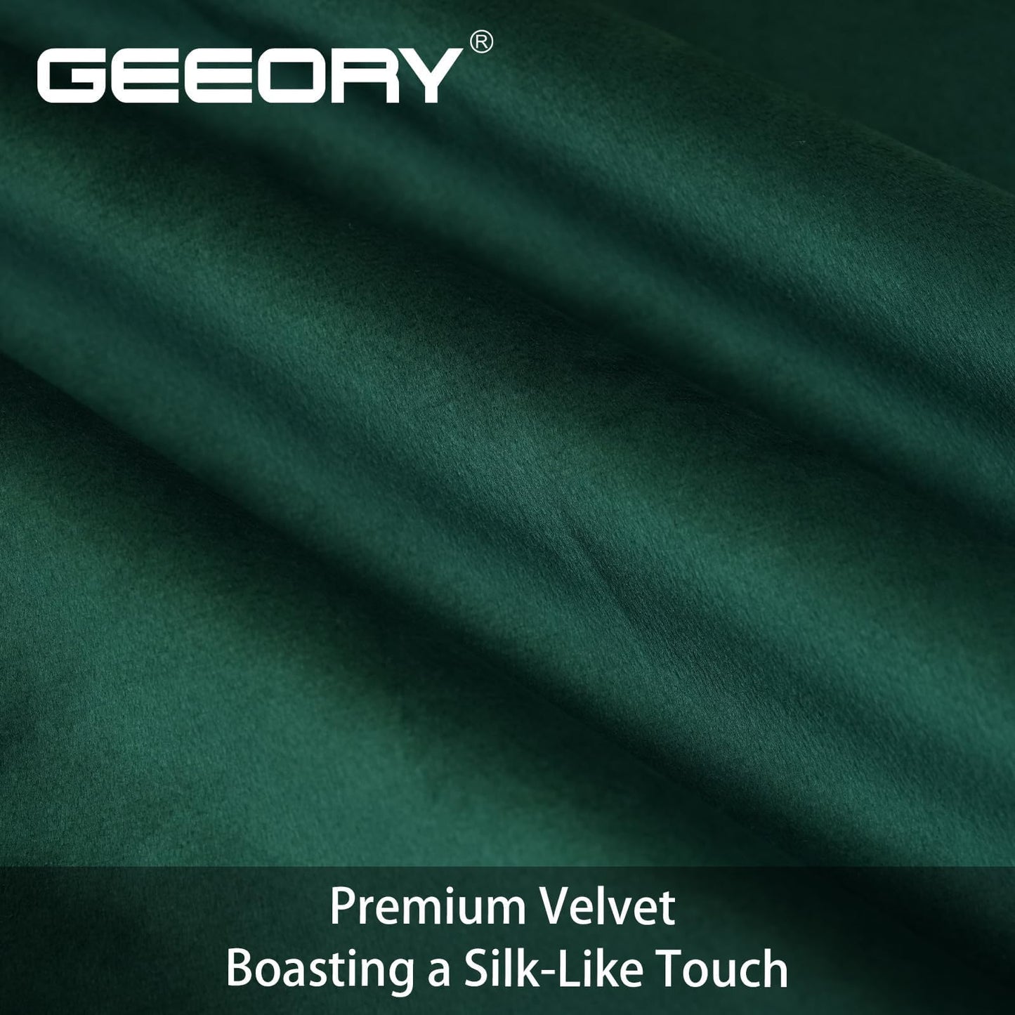 GEEORY Green Velvet Embroidered Christmas Tree Pillow Covers 18x18 Inch Set of 2, Xmas Decorations Farmhouse Winter Holiday Decor Cushion Case for Sofa & Bed GX006-18