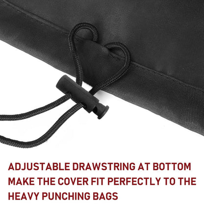 Freestanding Punching Bag Cover Outdoor Waterproof Protective Cover for Boxing Bag (13.5D x 58.2H)