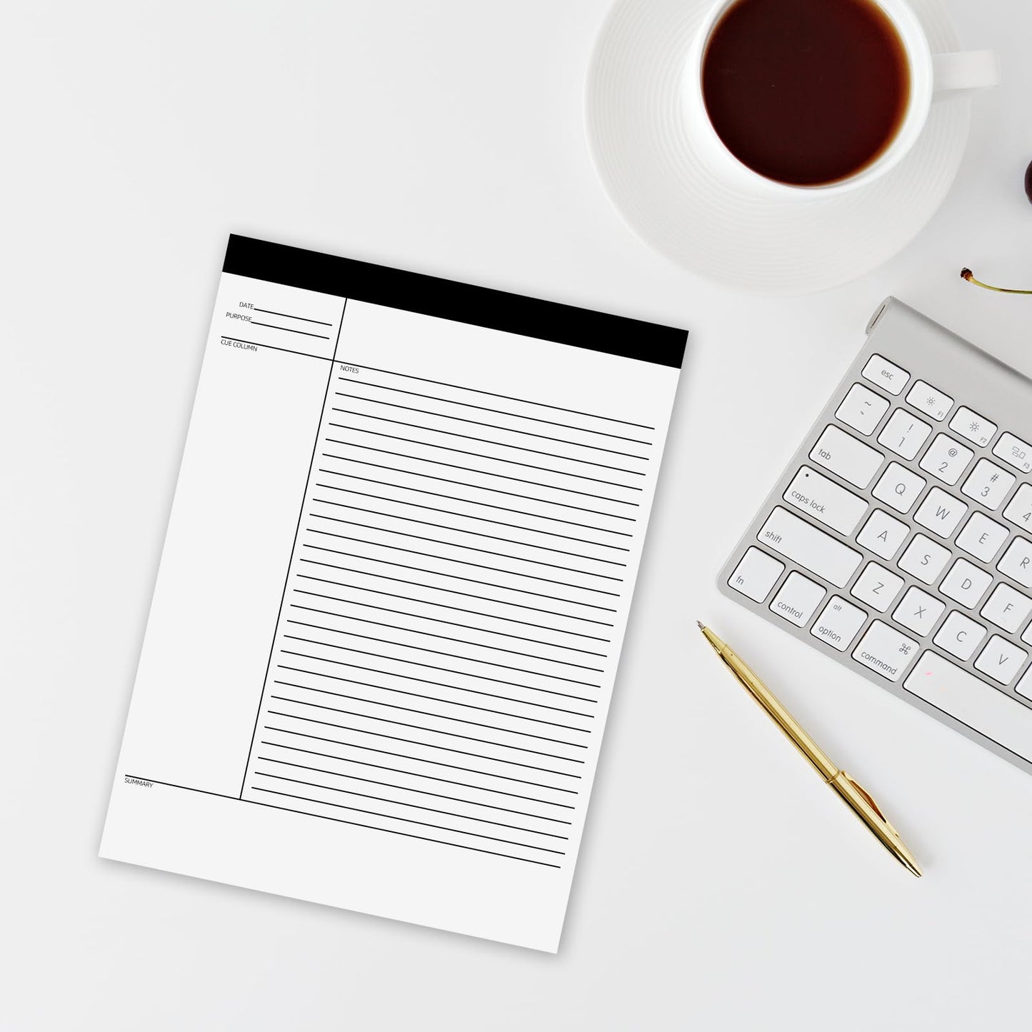 Uzant 6 Pack Notepads 8.5 x 11, 300 Sheets College Ruled Legal Pads Lined Paper Writing Pads, White Note Pads Notebook for Office Business School College, 50 Sheets/Pad, Letter-Trim Perforated