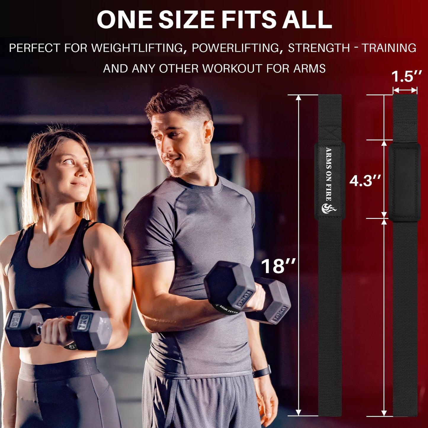 TECEUM Fit Lifting Wrist Straps with Neoprene Padding Support – Black – Beast Mode – Heavy Duty Wrist Workout Straps For Men and Women – Ideal for Powerlifting, Strength Training, Bodybuilding