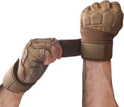 Mens Workout Gloves for Weight Lifting - Exercise Gloves for Men Women With Wrist Wrap Support, Palm Protection and Grips - Sport Daily Use