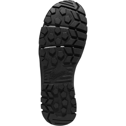 Danner Lookout EMS/CSA Side-Zip Waterproof Work Boot for Men's, Full-Grain Leather & Ripstop Nylon, Black - 12 D