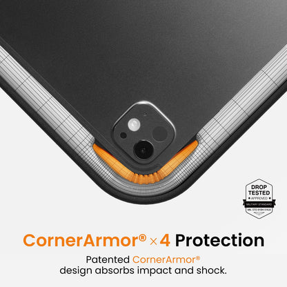 tomtoc Slim & 360° Protective Tablet Sleeve for 13-inch iPad Air & iPad Pro M5/M4/M3 2026-2025, Water-Resistant Case with CornerArmor